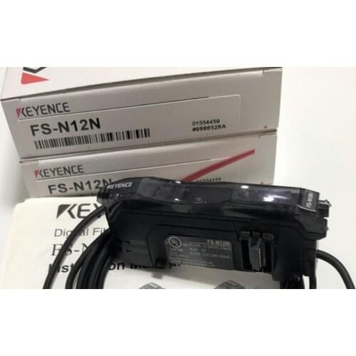 KEYENCE Digital Fiber Optic Sensor Amplifier FS-N12N