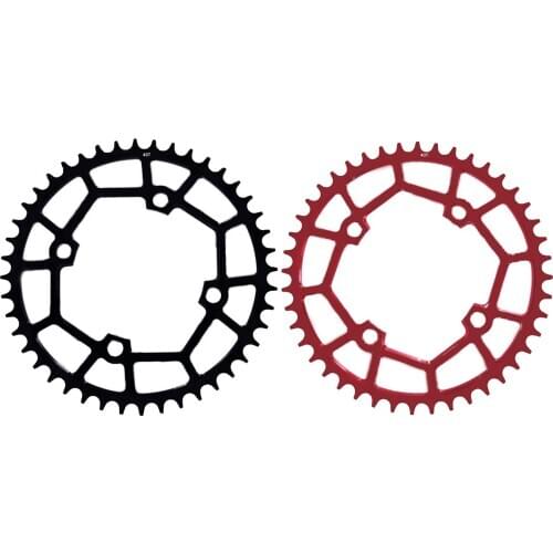 Round 104BCD 40/42/44/46/48/50/52T Bicycle MTB Bike Aluminum Alloy Chainring Bicycle Accessories Replacement Parts