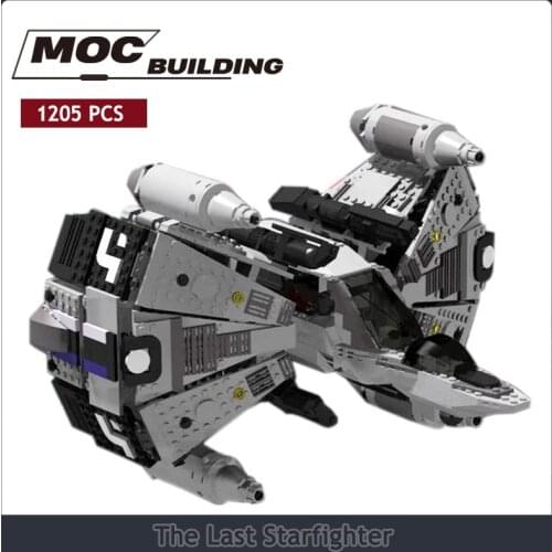 The Last Starfighter Movie UC Starfighter Blocks Kids Toys Gifts Moc Star series Wars Fighter Blocks