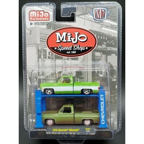 M2 machines 1:64 1975 Chevrolets Silverado Collection Metal Die-cast Simulation Model Cars Toys
