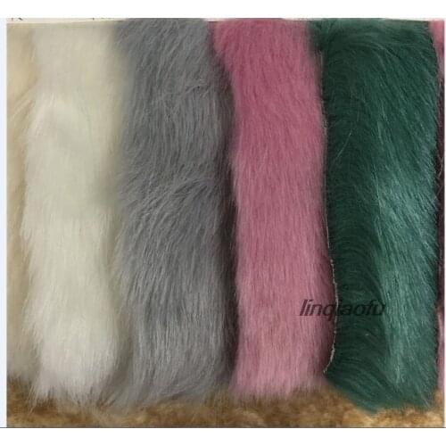 Mink fur artificial fur fabric Faux fur coat collar fabric170cm*90cm(one yard)/ pcs