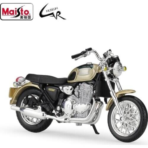 Maisto 1:18 TRIUMPH THUNDERBIRD Model Car Simulation Alloy Motorcycle Metal Toy Car Childrens Toy Gift Collection