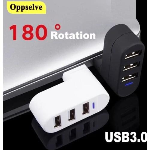 Multi 3.0 USB Hub Mini USB3.0 Hub High Speed 180 Rotate Splitter Adapter Connector For Laptop Notebook For Computer Accessories