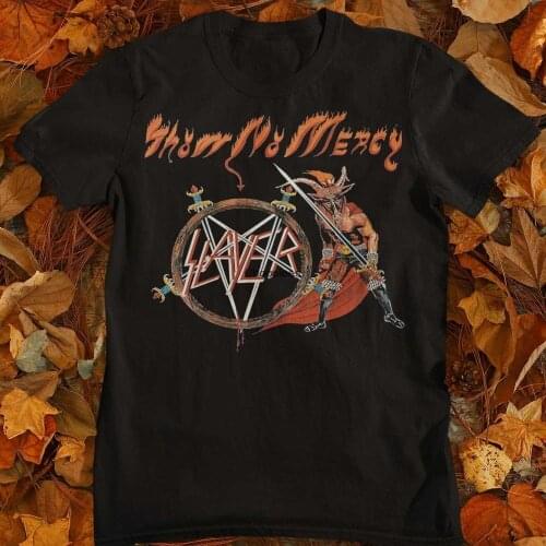 Slayer Red Logo Metal Band 1981Slayer Band Muscle Tees Tank Top T Shirt Slayer Criminally Insane Tour Vintage Look