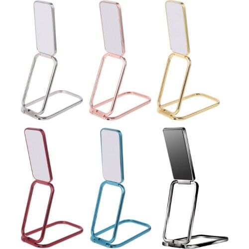 G5AA Magnetic Mobile Holder Desk Stand for Phones Double-Ring Foldable Phone Stand Desk Bracket for ipad Tablet Desktop