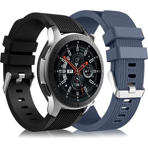 Smart watch strap for Samsung galaxy watch 46mm/45mm Silicone band belt for Gear S3 frontier Huawei watch GT/2/2E 22mm bracelet