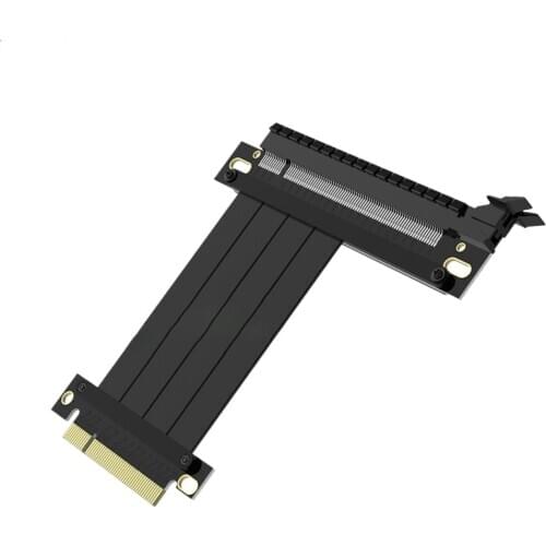 PCI-E 8X Extension Cable Compatible with Pcie8 X Network Card and Array Card (8X to 16X, In-Line Version)