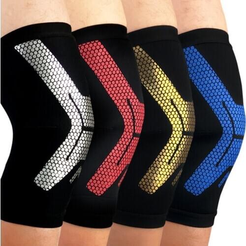 1PC Fitness Running Cycling Knee Support Brace Elastic Neoprene Sport Safety Compression Knee Pad Sleeve Basketball Volleyball