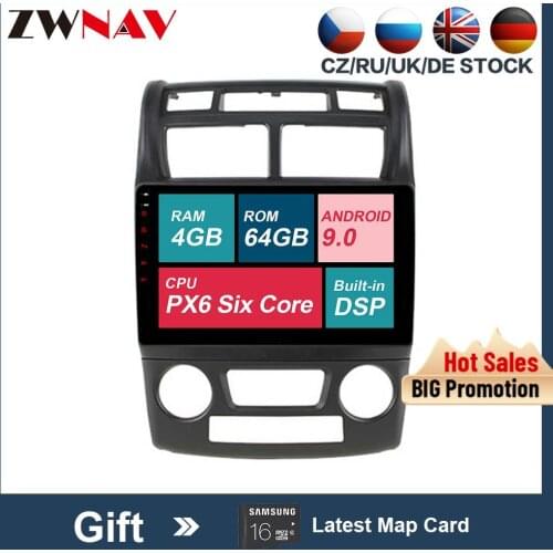 2 din Android 9.0 Car Multimedia player For KIA Sportage 2007-2010 car audio radio stereo GPS navi head unit free map autostereo