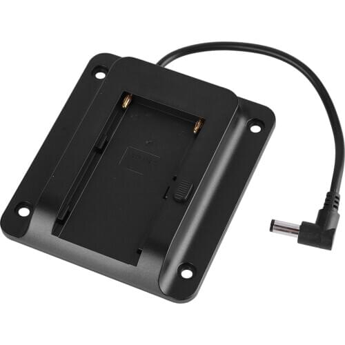 SOONHUA Camera Adapter Battery Plate With Mounting Screws For Sony NP-F970 F550 F770 F970 F960 F750 Camera Batteries Accessory