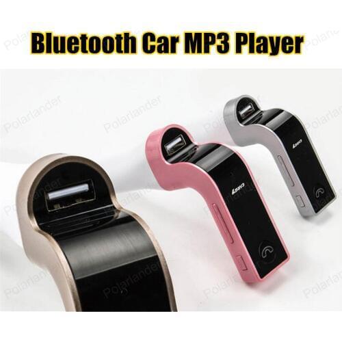 Car MP3 Player BluetoothHandsfree FM Transmitter HD Loosless + LCD Screen + Support TF Slot