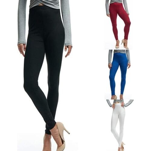 High Waist Seamless Leggings Push Up Leggins Sport Women Fitness Running Yoga Pants Solidcolor Elastic Trousers Gym Girl Tights