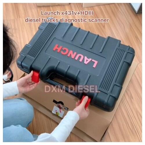 Diesel type Lau-nch X431 V+ HD3 Auto Car Diagnostic Tool Update Online Global Version professional auto code scanner