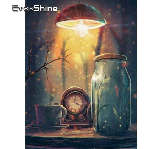 Evershine Diamond Embroidery Full Set Landscape Pictures Of Rhinestone Diamond Painting Cross Stitch Scenery Decor Diamond Art