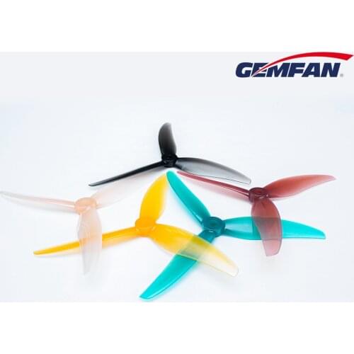 Gemfan Freestyle 3 5.1X3X3 5130 3-Blade PC Propeller for RC FPV Racing Freestyle 5inch 5.1inch Drones Replacement DIY Parts