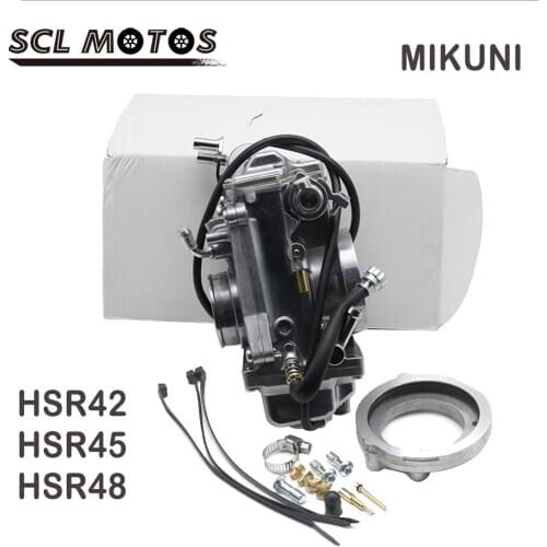 SCL MOTOS NEW Motorcycle Carburetor Mikuni HSR42 HSR45 HSR48 Accelerator Pump Pumper Carb for Harley TM42 TM45 TM48 High Quality