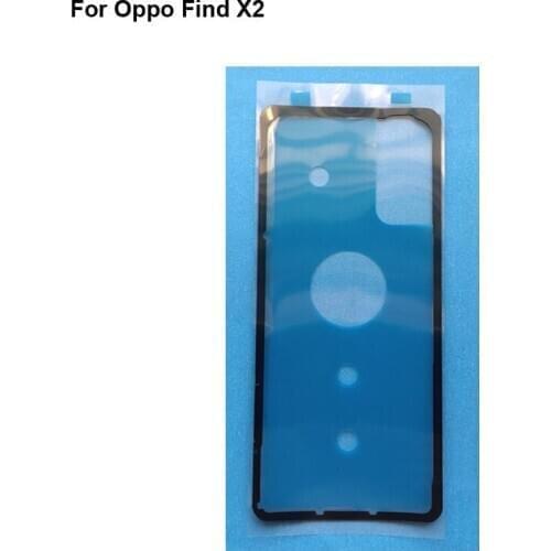2PCS For Oppo Find X2 Back Cover Adhesive Rear Back Battery Cover Adhesive Glue For Oppo Find X 2 FindX2 Sticker Adhesive Glue