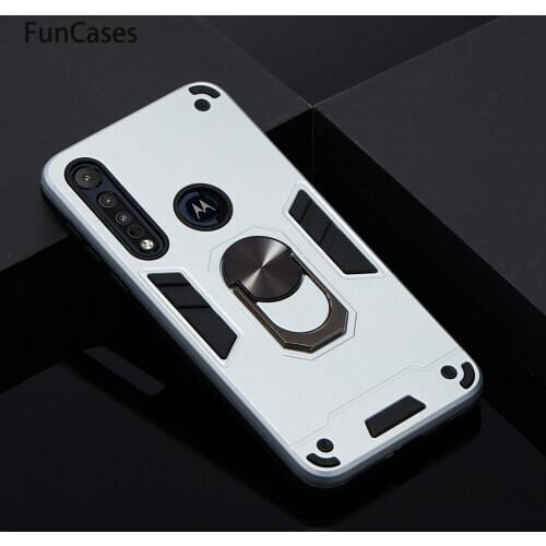 Magnetic Car Hold Shockproof Soft Silicone Case For armor Moto G8 Play Caso Moto cellular ONE Macro G8 Plus Phone Bags Cases