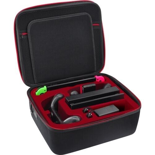 For Nintend Switch NS Console Multifunction Storage Travel Carrying Bag Protective Cover Hard Shoulder Box Big Space Case