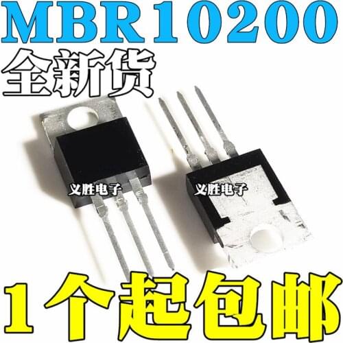 NEW MBR10200CT 10A 200V TO-220 Schottky transistor B10200G Schottky diode, schottky rectifier