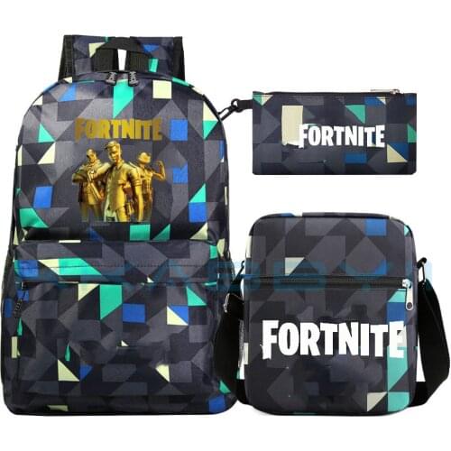 FORTNITE Casual Women Men Backpack Canvas Book Bags Games New School Back Bags for Teenage Girls Boys Daily Mochilas