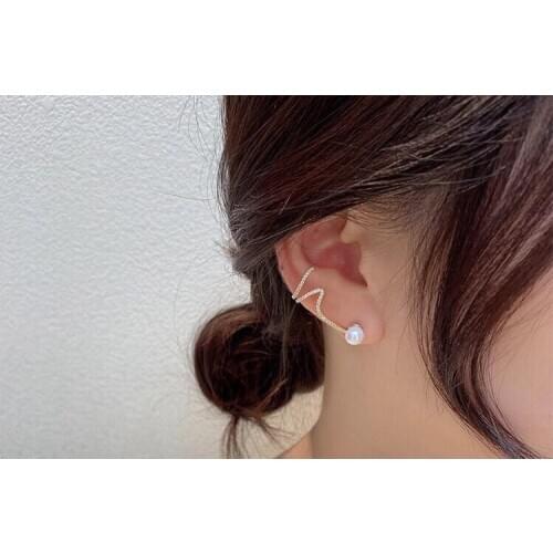 New Design 925 Sterling Silver Earrings Findings Settings Base Mountings Parts for Pearls Agate Crystal Stones Jade 5pcs/lot