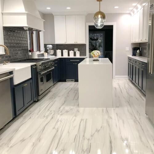 Solid Wood Shaker Style Customized Kitchen Cabinet From Factory