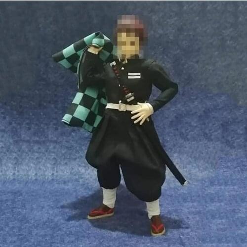 1/12 Scale Japanese Traditional Ancient Samurai Male Man The Japanese Samurai Clothes Suit Accessory Model for 12'' Body