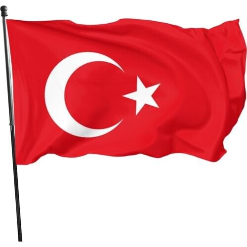 Turkey flag Banner Hanging National flags Turkish Home Decoration 90 x 150cm