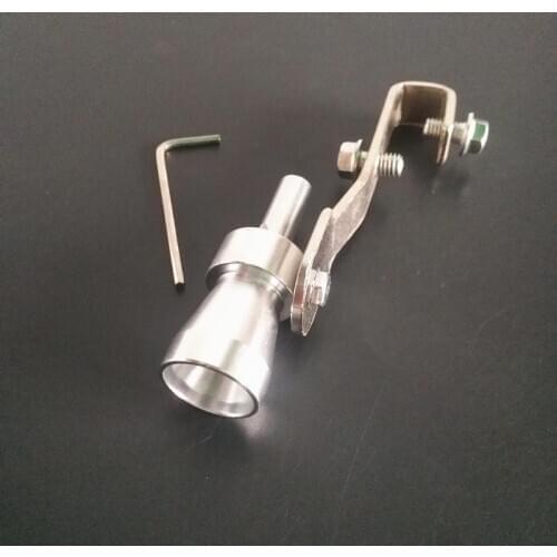 Universal Car Turbo Sound Whistle Muffler Exhaust Pipe For Alfa Romeo 147 156 159 Alfetta Berlina Brera Mito Giulia Milano