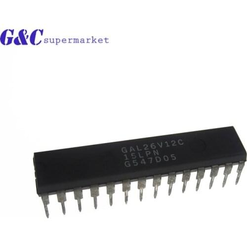1/5PCS GAL26V12C-15LPN GAL26V12C Encapsulation:DIP-28IC diy electronics
