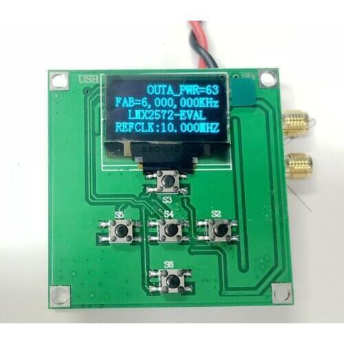 2019 LMX2572 1 80mA 12.5M-6.4GHZ FSK Low Power and Low Noise PLL Module
