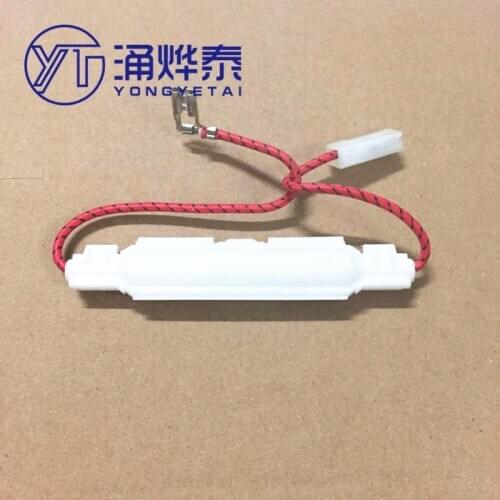 YYT 5PCS Microwave oven high voltage fuse with wire and shell 5KV 0.85A