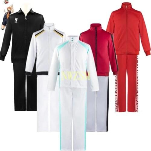 Anime Haikyuu!! Nekoma Fukurodani Jacket Coat Cosplay Costume Haikiyu Jersey Sportswear Uniform Men Women Sweatshirt