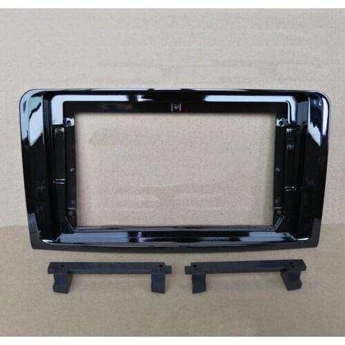 Car Fascia Navigation Fascias Dash Frame Kit For 9" Android Multimedia Player For W164 ML Class X164 GL Class 2005 20062007~2013