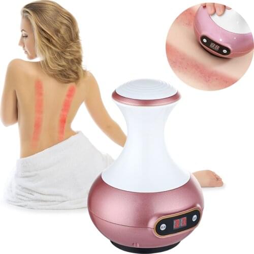 Cupping Massager Vacuum Suction Cups EMS LCD Display Ventosas Anti Cellulite Magnet Therapy Guasha Scraping Fat Burner Slimming