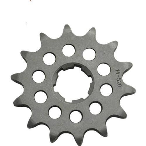 For YAMAHA KAWASAKI XV250 YZ250 WR250 XT250 WR500 SR250 Motorcycle Chain 520 12 13 14 15 16 teeth sprockets