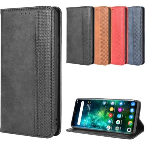 For TCL 10 Pro Case Vintage Business Wallet Funda Shockproof Para 20Pro 5G for TCL 10 Lite 20S Capa 20 SE