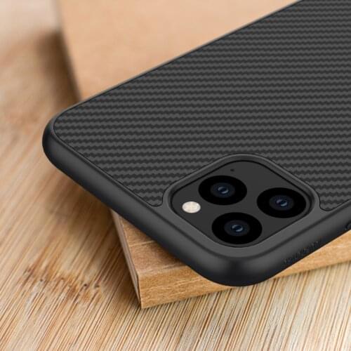 NILLKIN for Apple iPhone 11 Case for Apple iPhone 11 Pro Case Carbon Synthetic Fiber Back Cover for Apple iPhone 11 Pro Max