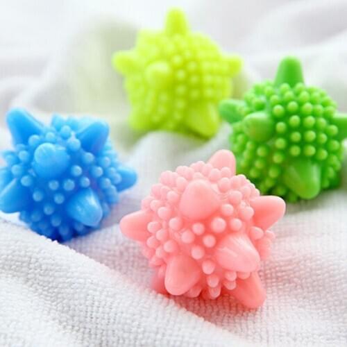 Colorful Solid Decontamination Laundry Ball Household Anti-knotting Anti-winding Laundry Ball Washing Machine Ball