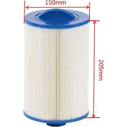 Spa filter element Unicel 6CH-940 Pleatco PWW50 205mmx150mm,with38mm hole hot tub filter cartridge system element