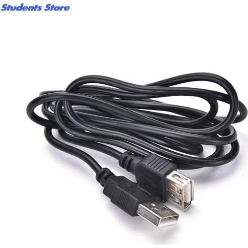 1m USB 2.0 A Male Plug to A Female Adapter Data Cable for Epson Canon Sharp HP Printer Scanner Extension Wire Cord