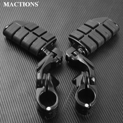 Motorcycle 360 Degree Adjustable Short Highway Footpeg Footrest Foot Pegs For Harley For Yamaha For Honda For Kawasaki