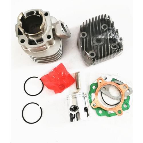 Motorcycle Cylinder for Yamaha Jog 50 JOG50 40mm Minarelli Jog 50 50CC 1E40QMB Jonway Jmstar Yiying cylinder piston kit 10mm pin
