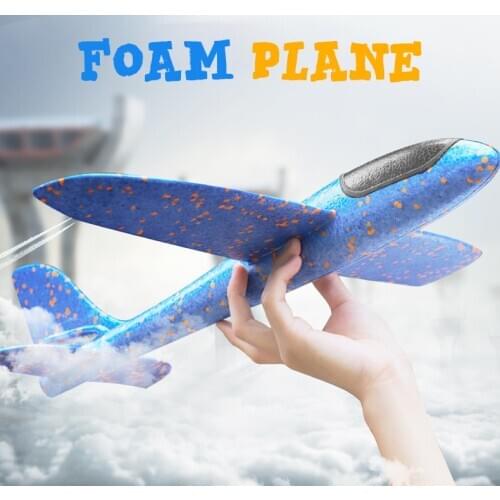 48 CM Hand Throw Airplane Planes Model Aircraft Outdoor Fun Toys for Children Game EPP Foam Launch fly Glider J0530