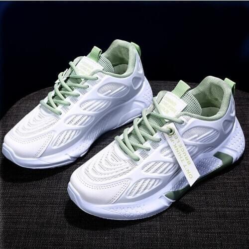 Casual sneakers Breathable comfortable spring autumn sneakers Womens fashion outdoor running shoes Thick bottom shoes