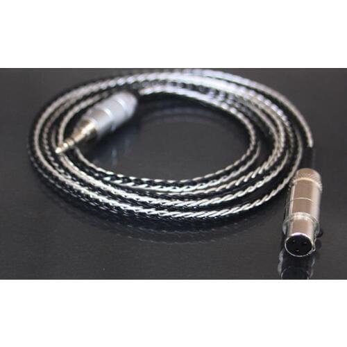 Q701 K702 K271 K240 Headphone upgrade Wire 5N 28awg (4 shares of single crystal copper +4 Shares single crystal Silver Plated)