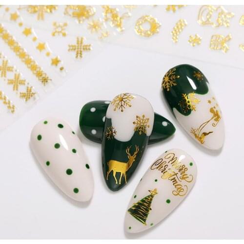 Nail Sticker Stylish Fashion Various Patterns Nail Polish Stickers Manicure Salon Tools Nails Decoration Accessories