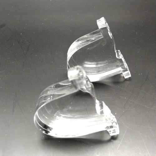 Glyph automobile transverse light modified automobile lens u-shaped lens reflector cover LED automobile lamp lens