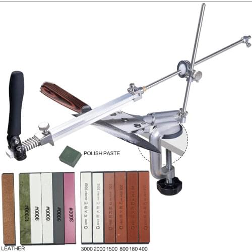 Fixed angle sharpener benchtop chainsaw sharpener knife sharpener professional sharpening stone set LEATHER POLISHPASTE